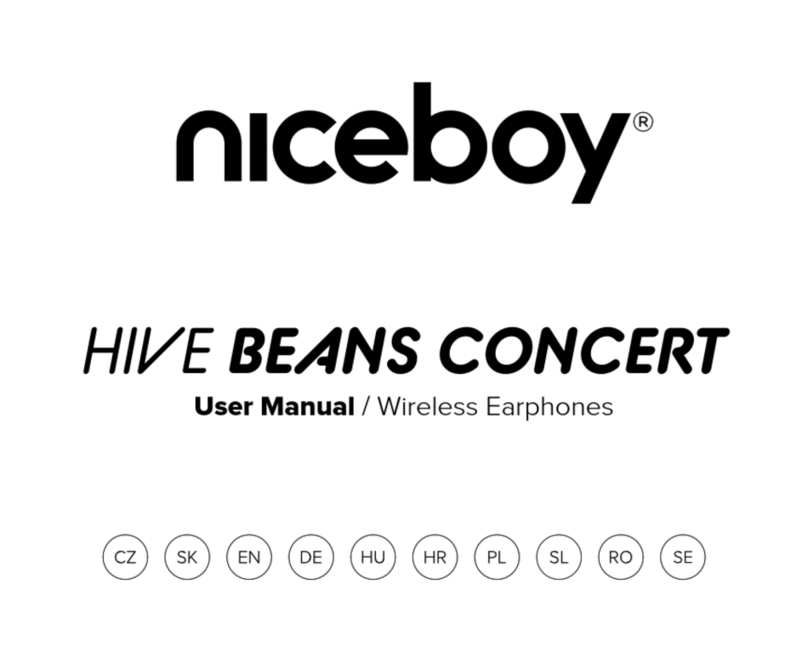 Niceboy HIVE BEANS CONCERT User manual