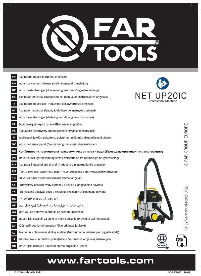 Far Tools NET UP20IC Use and care manual