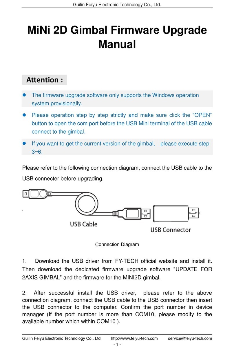 Feiyu MiNi 2D Firmware Upgrade Manual