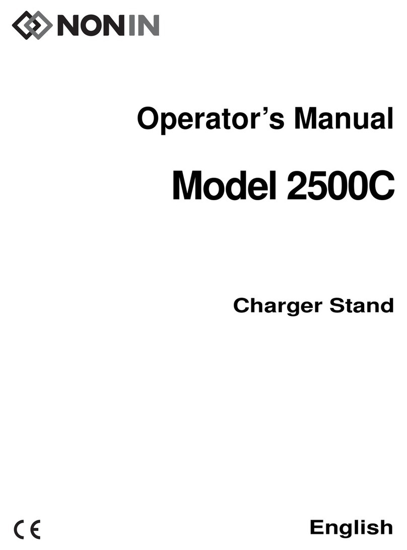 Nonin 2500C Operator's manual
