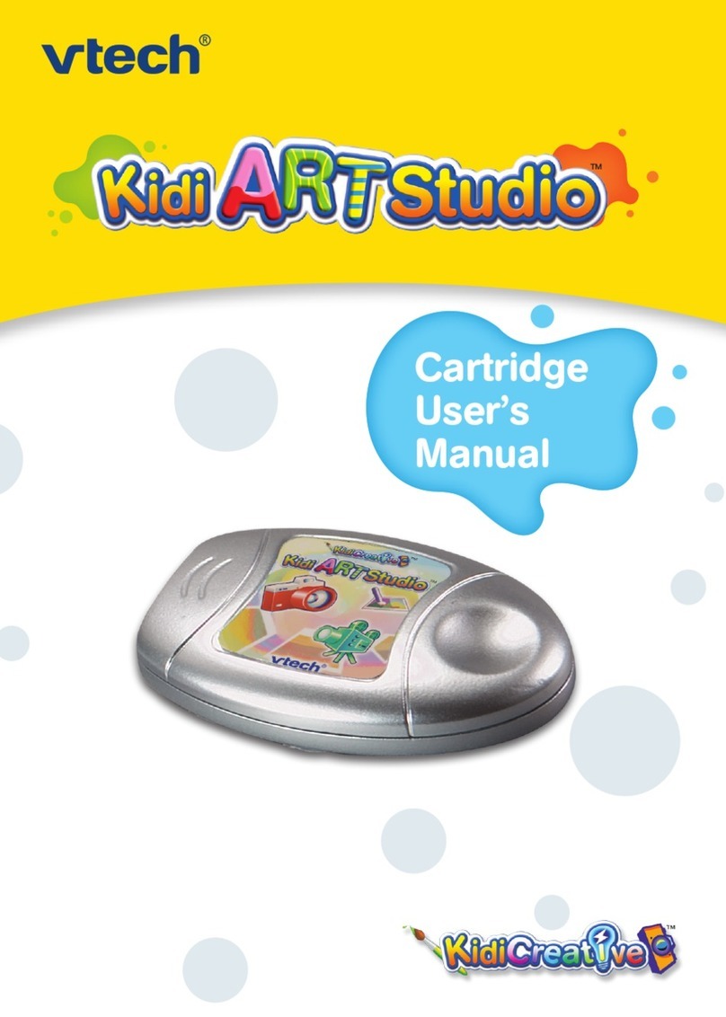 V-tech KidiCreative Kidi ART Studio User manual V-tech KidiCreative Kidi ART Studio User manual