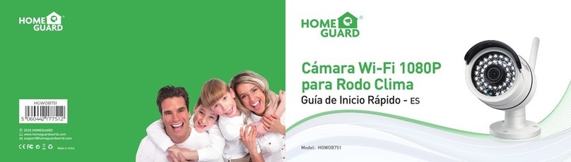 Homeguard HGWOB751 quick start guide