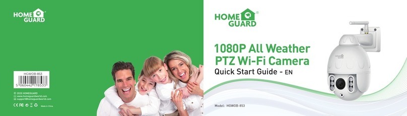 Homeguard HGWOB-853 quick start guide