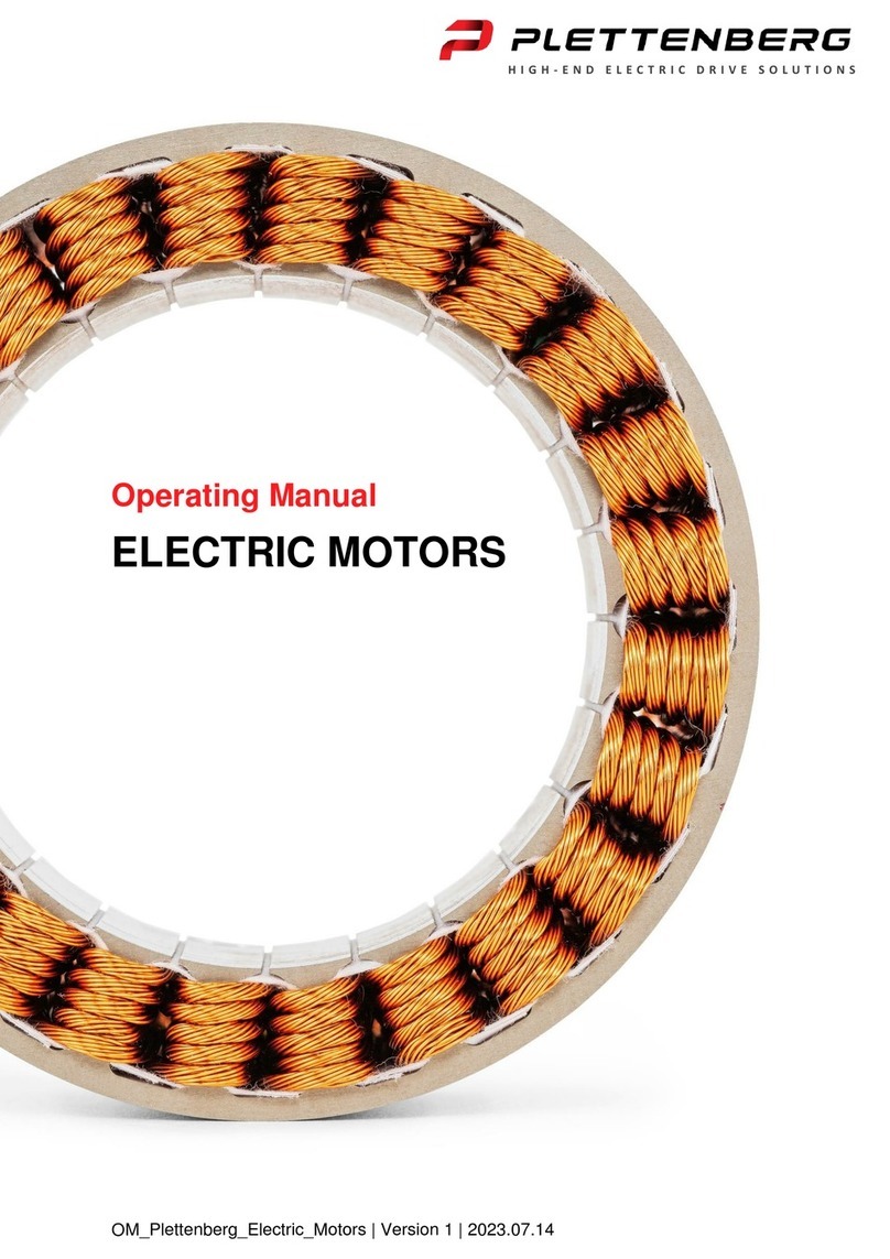 Plettenberg NOVA 1 Series operating manual