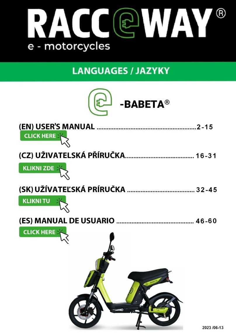 RACCEWAY e-BABETA user manual