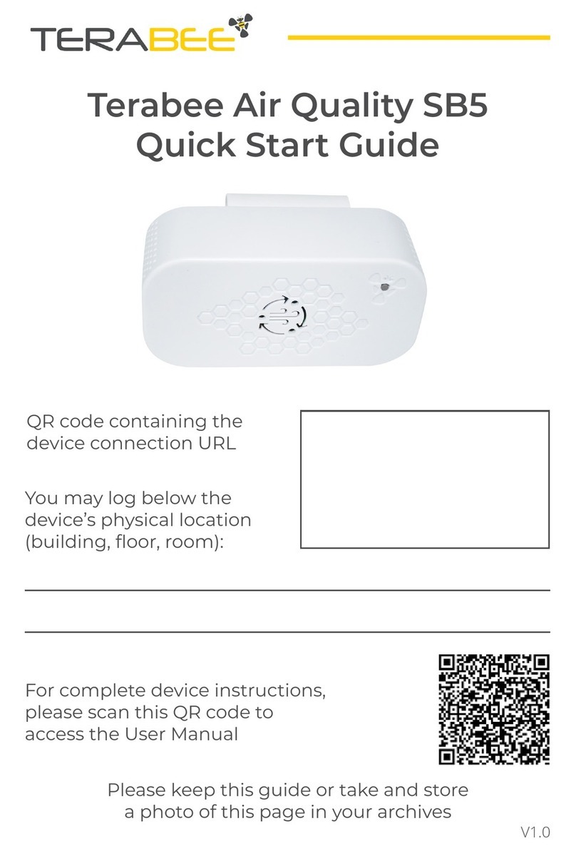 TeraBee Air Quality SB5 quick start guide