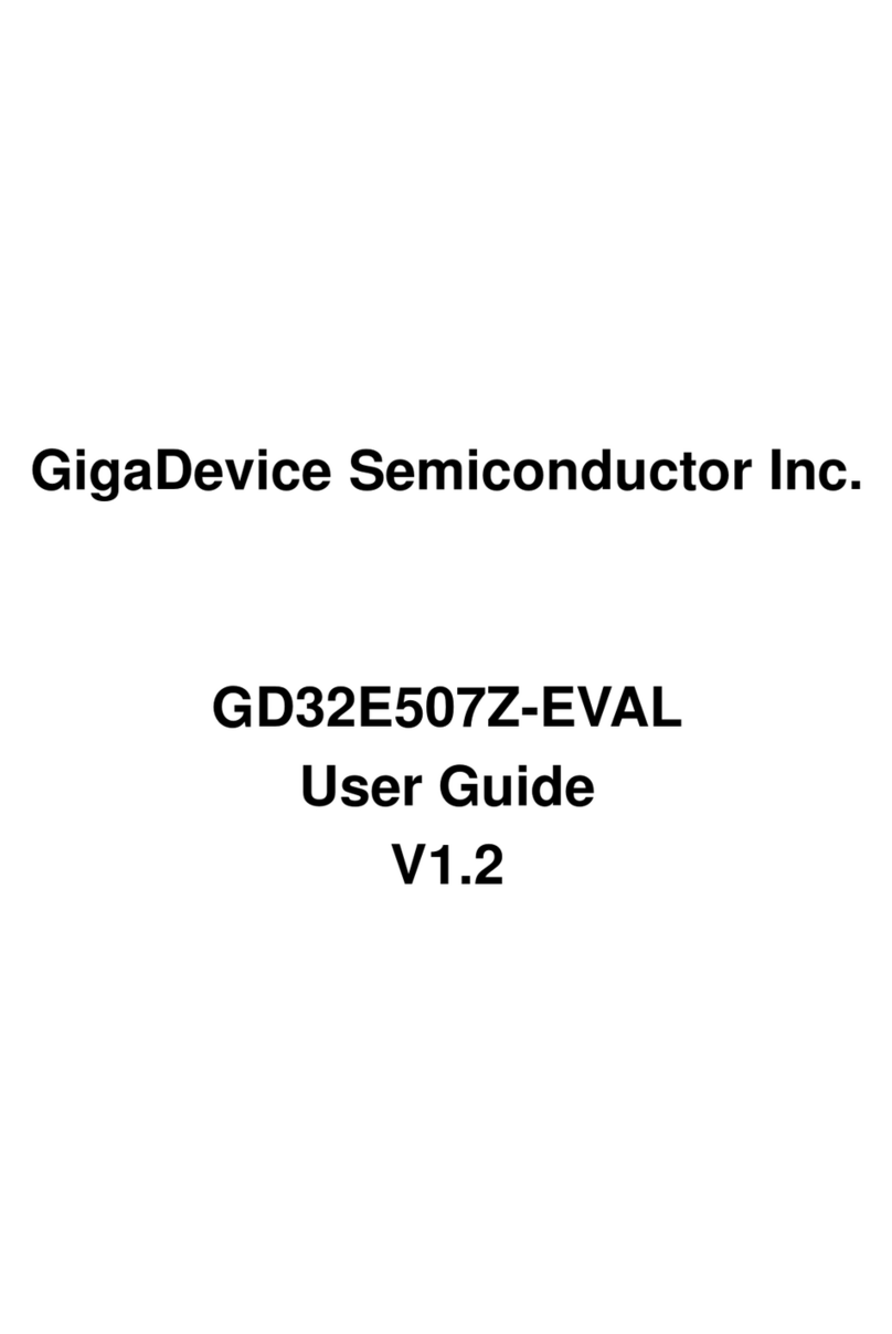 GigaDevice Semiconductor GD32E507Z-EVAL User manual