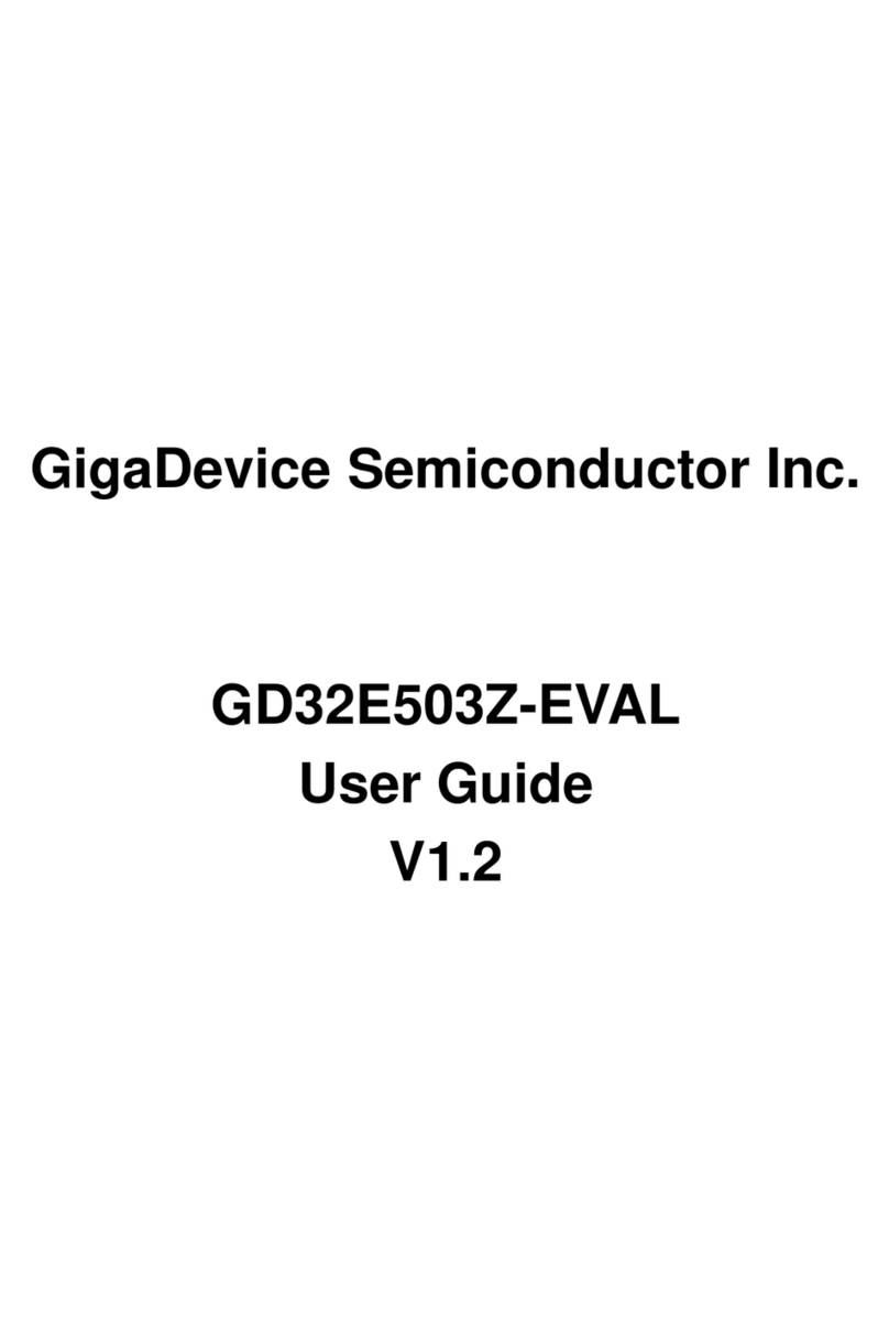 GigaDevice Semiconductor GD32E503Z-EVAL user guide