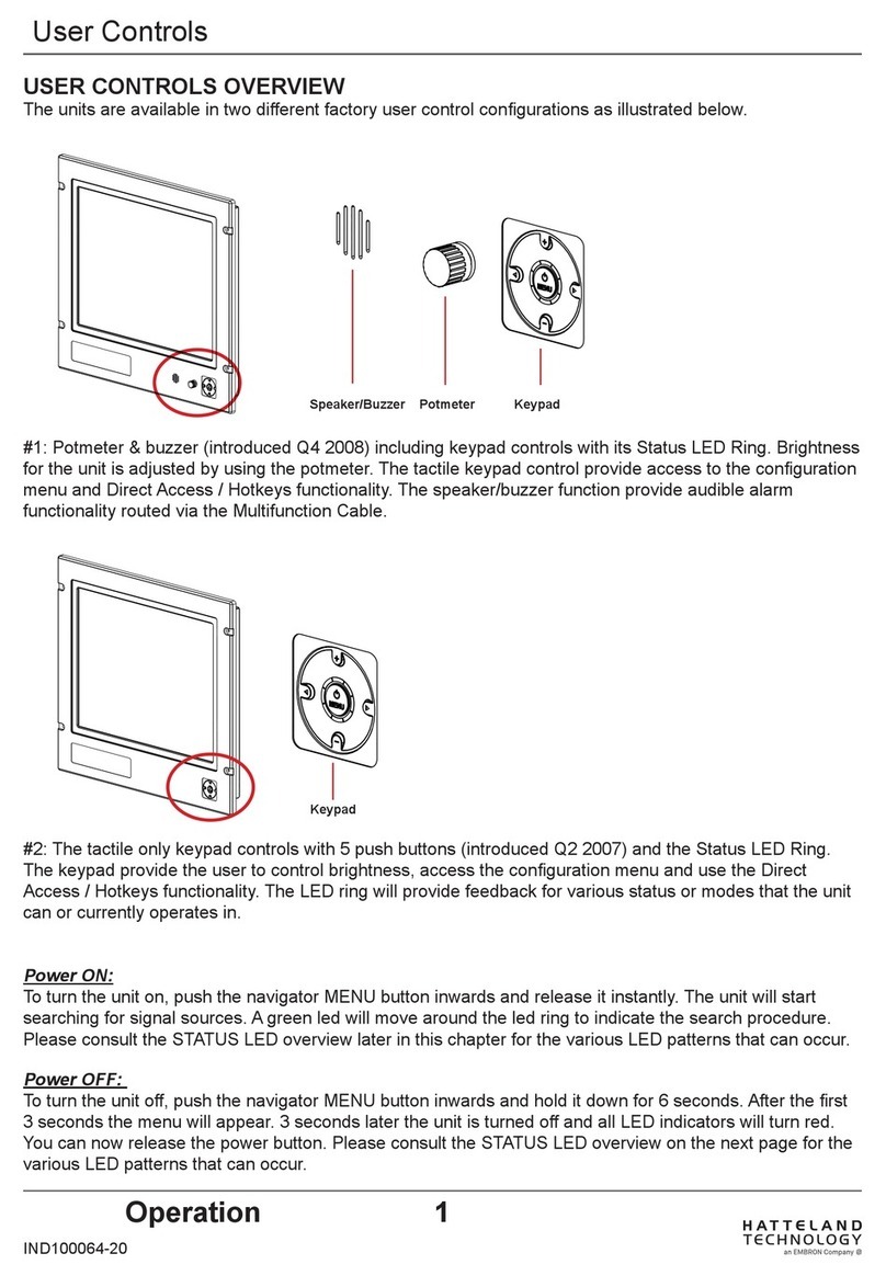 Hatteland 1 Series User manual