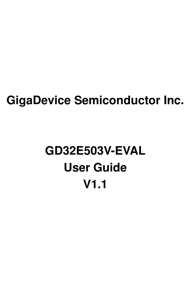 GigaDevice Semiconductor GD32E503V-EVAL User manual