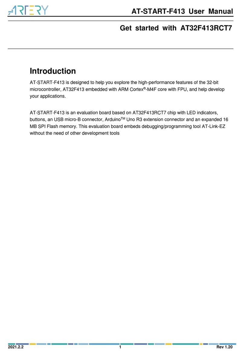 ARTERY AT-START-F413 User manual