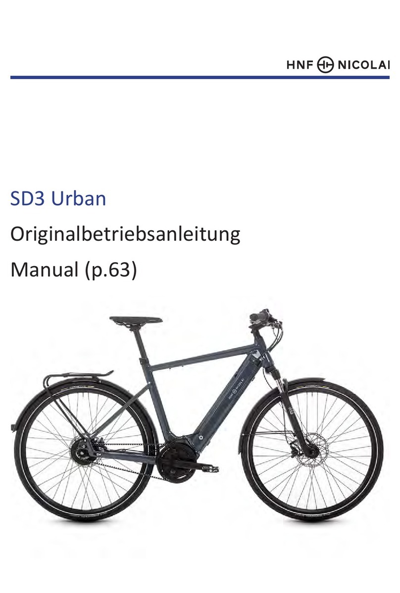 HNF-NICOLAI SD3 Urban Pedelec 2023 User manual
