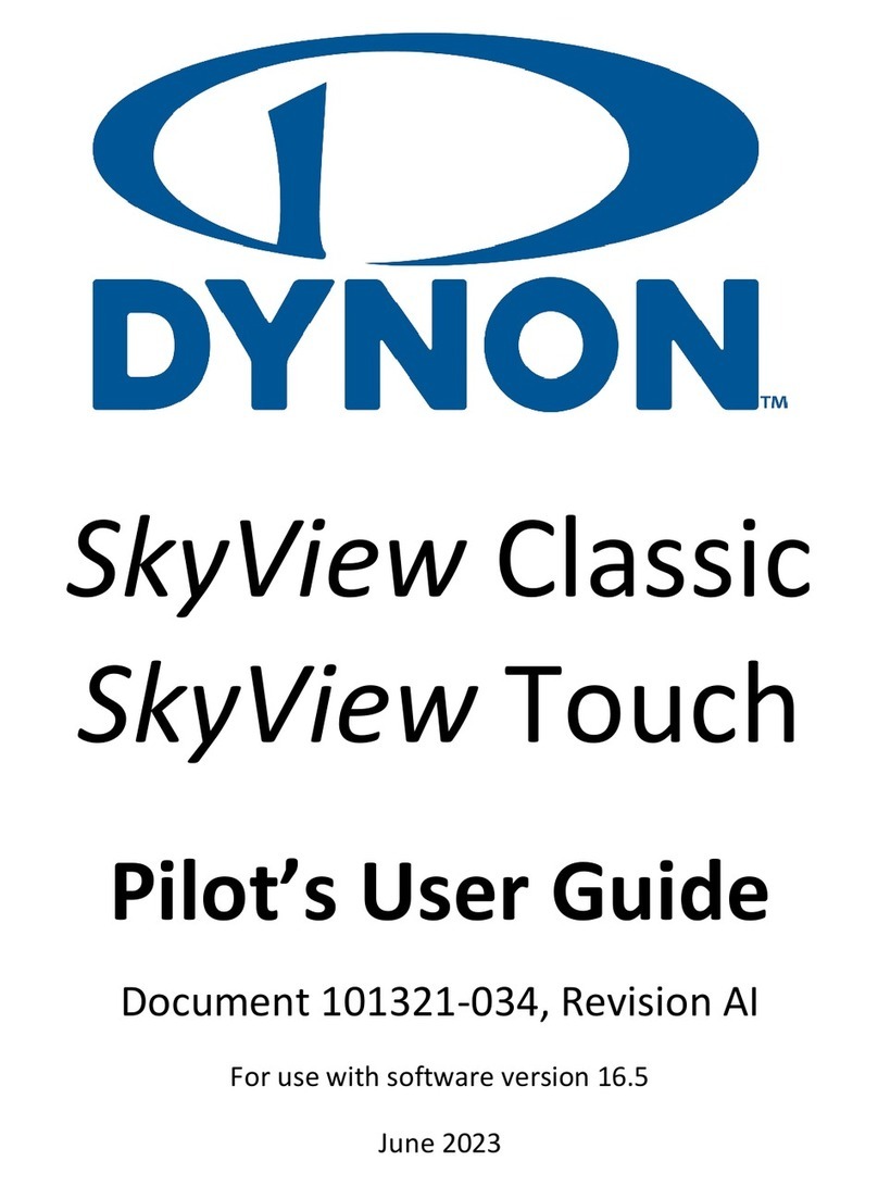 Dynon SkyView Classic Pilot's user guide