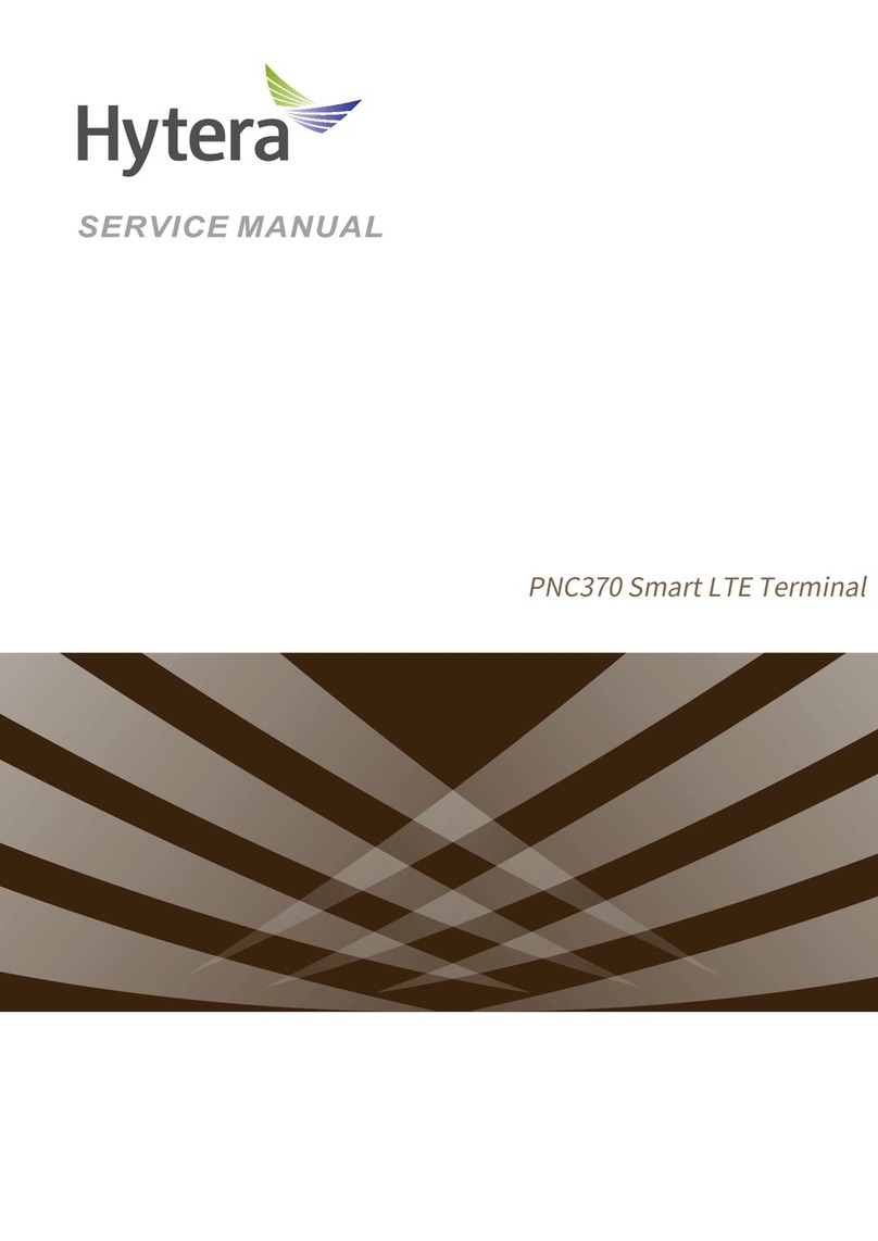 Hytera PNC370 Service manual