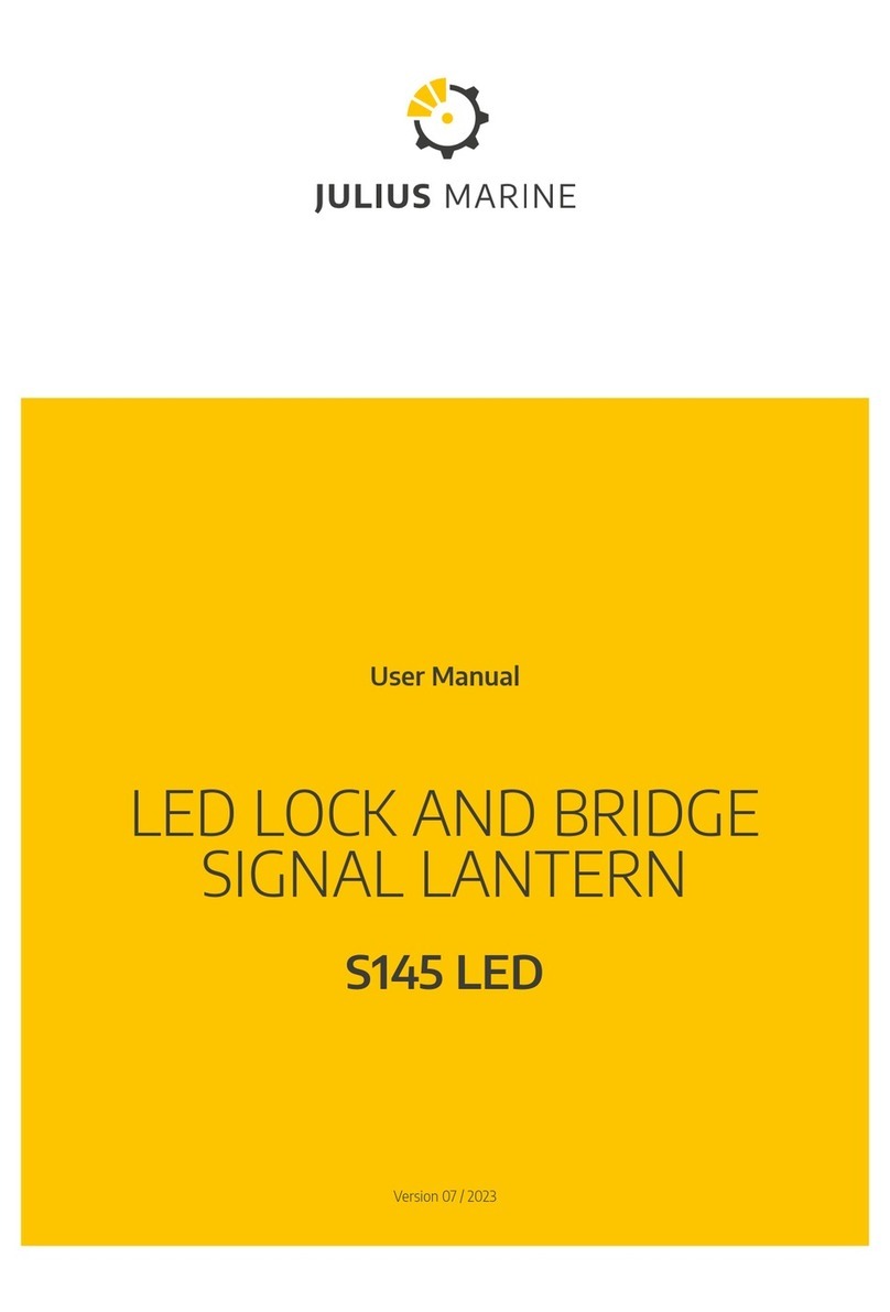 Julius Marine S145 LED user manual