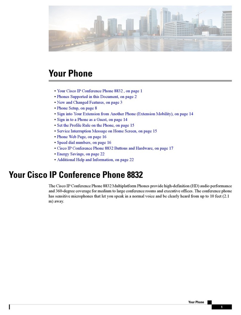 Cisco 8832 User manual