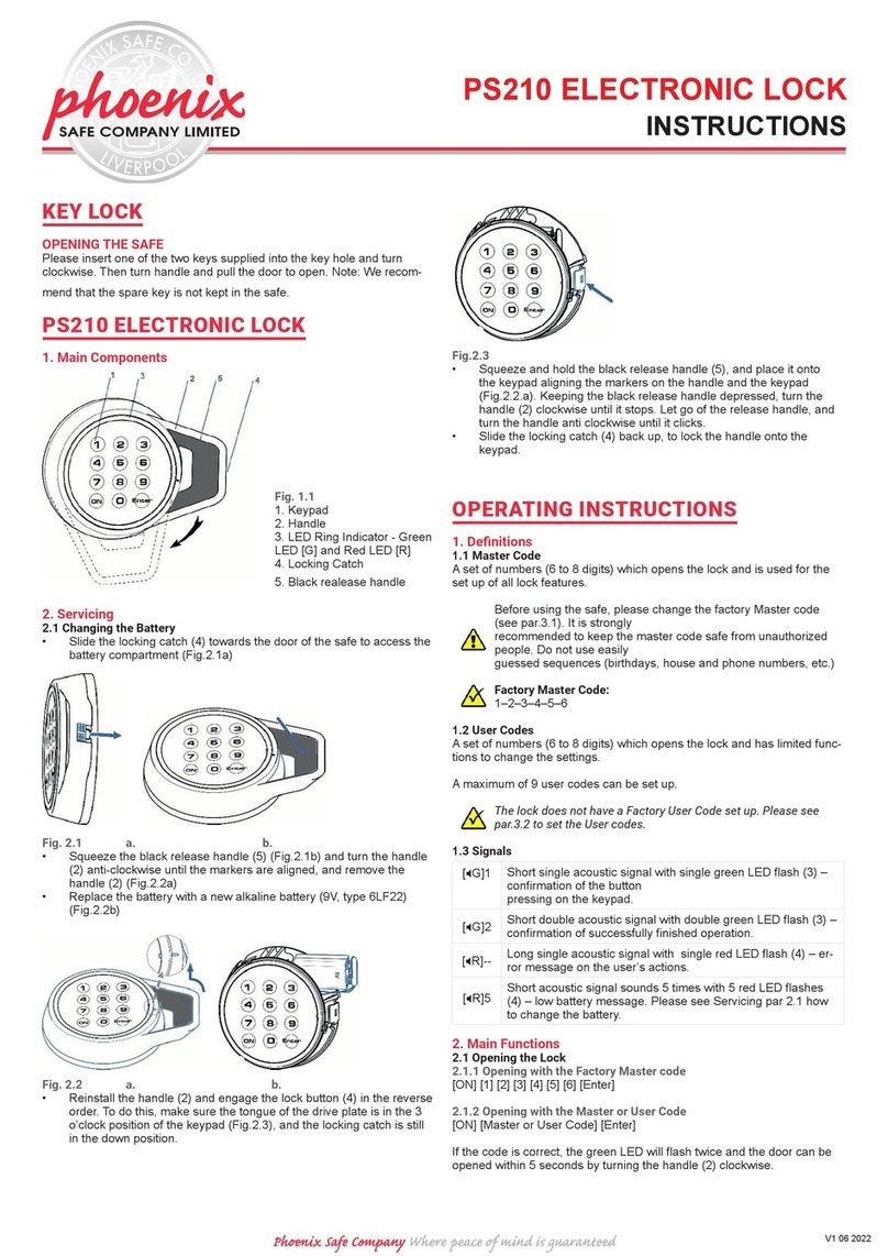 Phoenix PS210 instructions