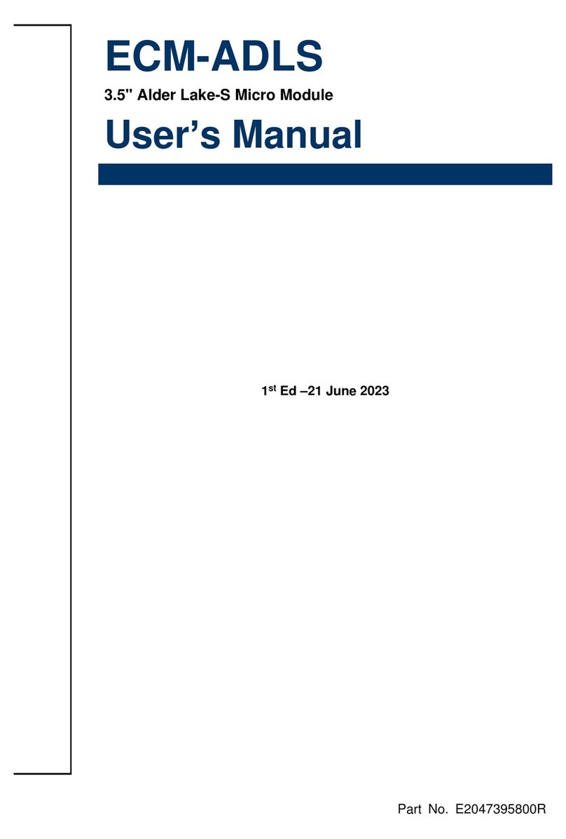 Avalue Technology ECM-ADLS user manual