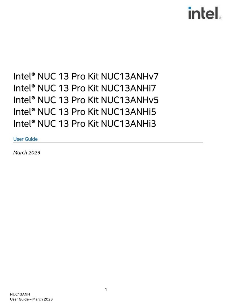 Intel NUC 13 Pro Kit NUC13ANHv7 User manual