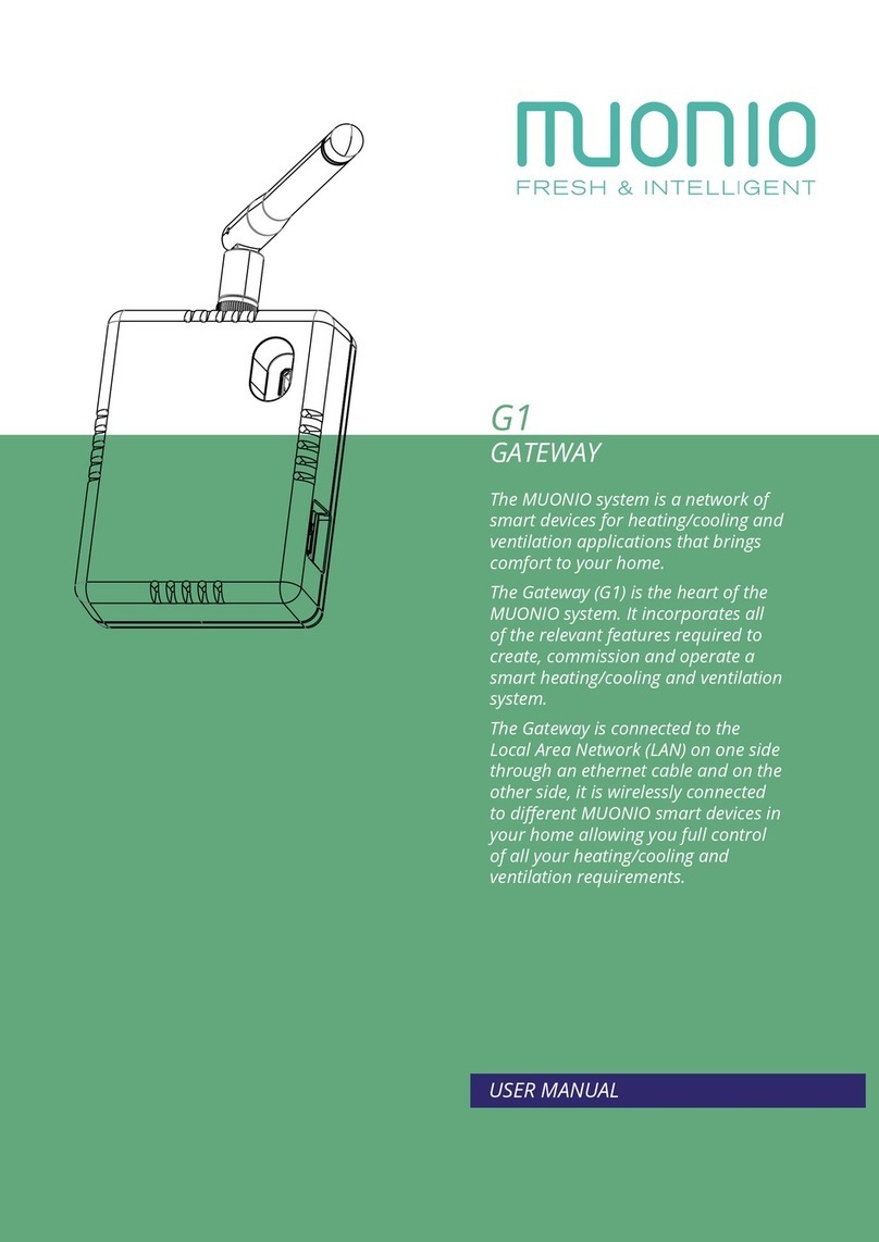 Muonio G1 user manual