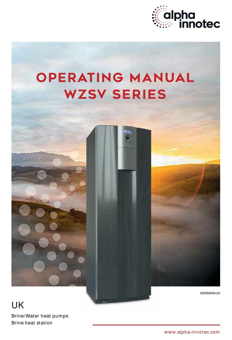 alphainnoTec WZSV Series User manual