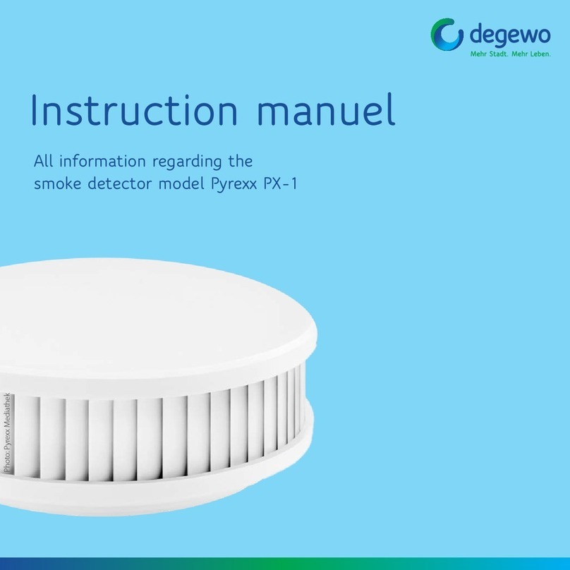 degewo Pyrexx PX-1 instruction manual