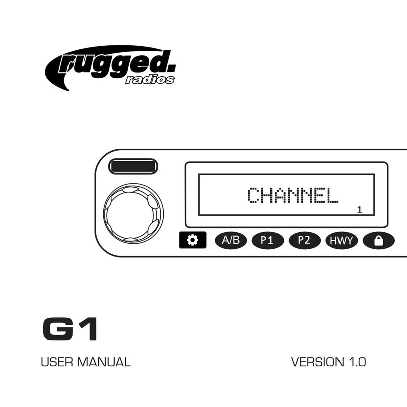 Rugged Radios ADVENTURE Series User manual