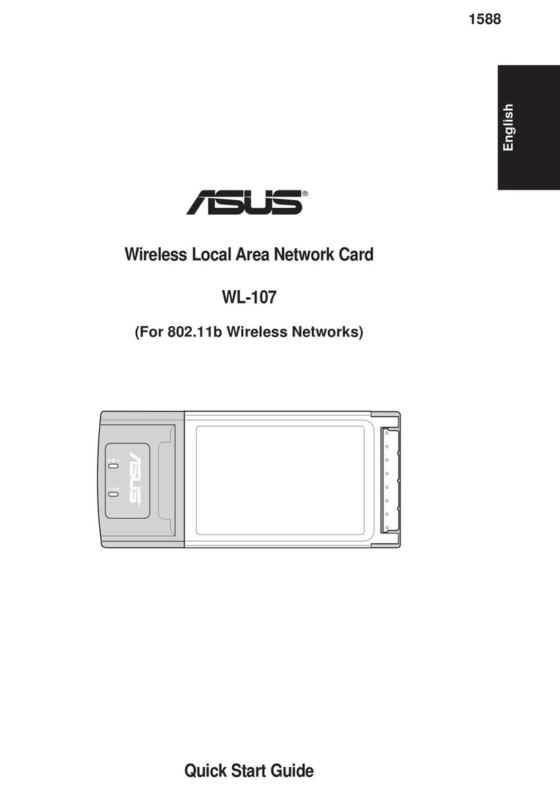 Asus WL-107 quick start guide