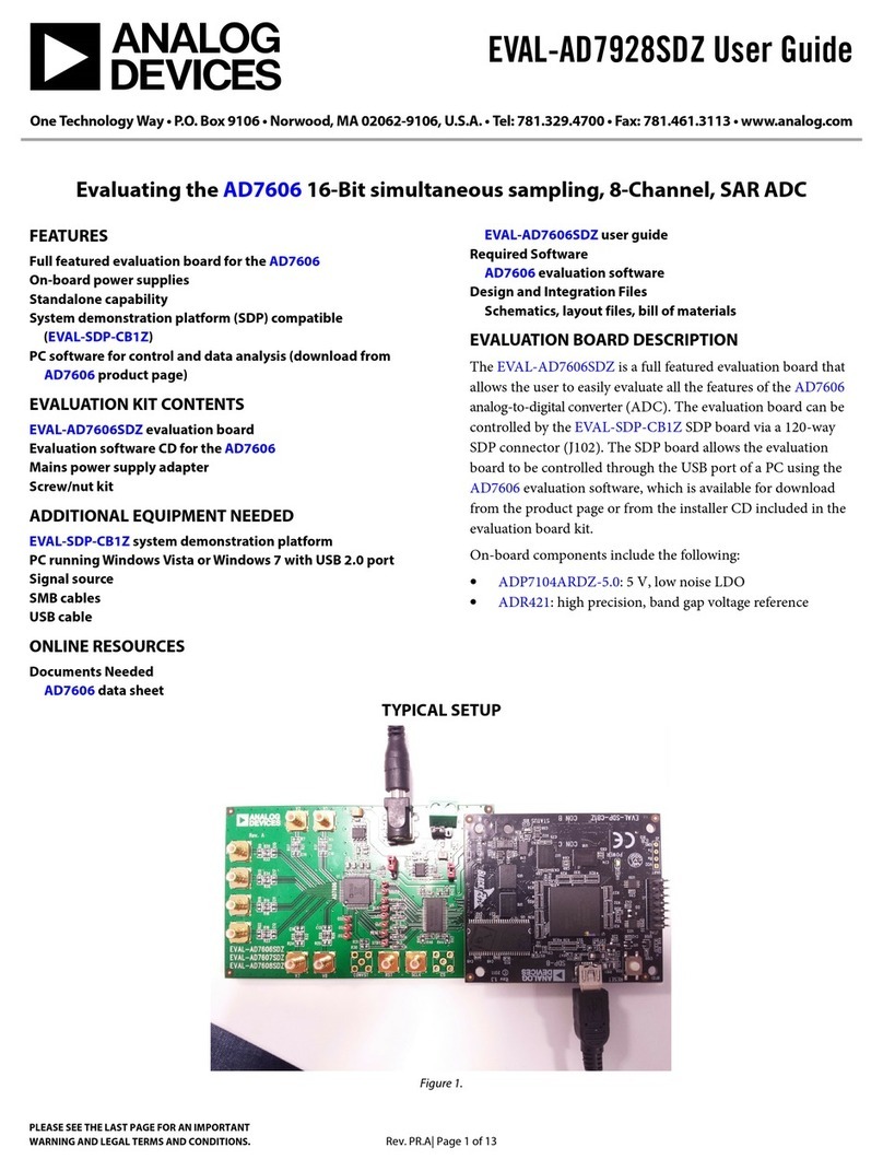 Analog Devices EVAL-AD7928SDZ User manual