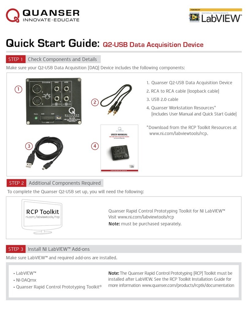 Quanser Q2-USB quick start guide
