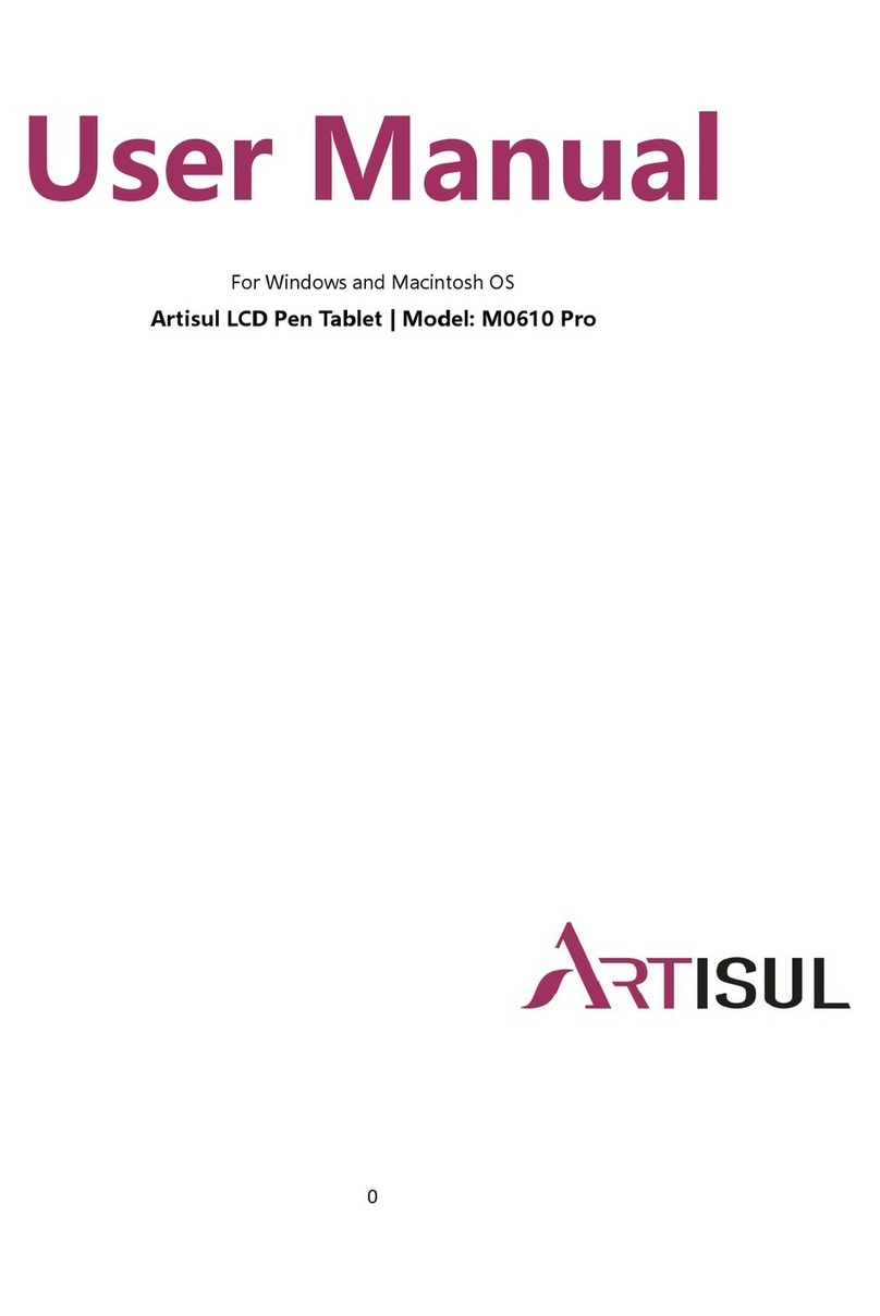 ARTISUL M0610 Pro user manual