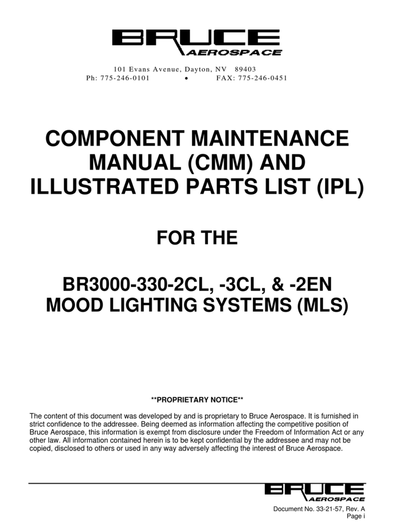 Bruce BR3000-330-2CL Component Maintenance Manual