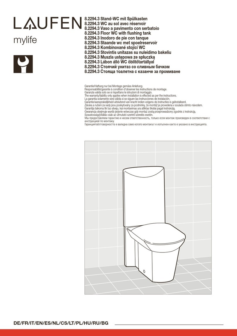 Laufen 8.2294.3 User manual