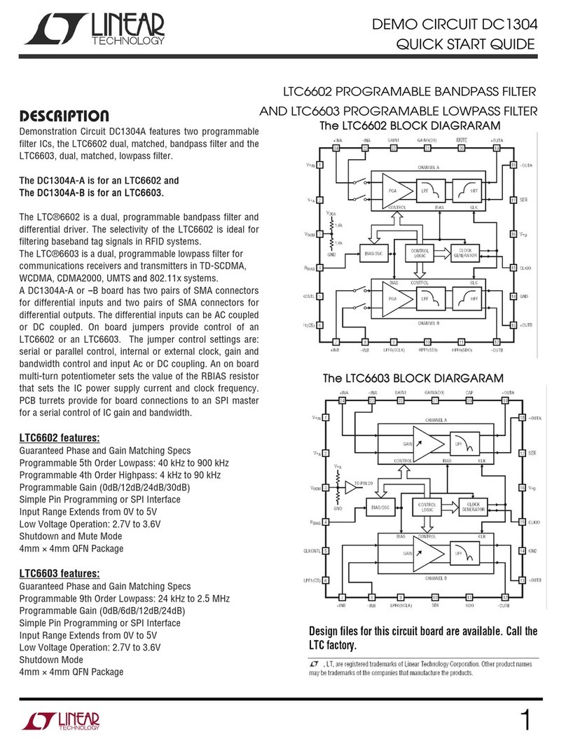 Linear Technology DC1304A-A User manual