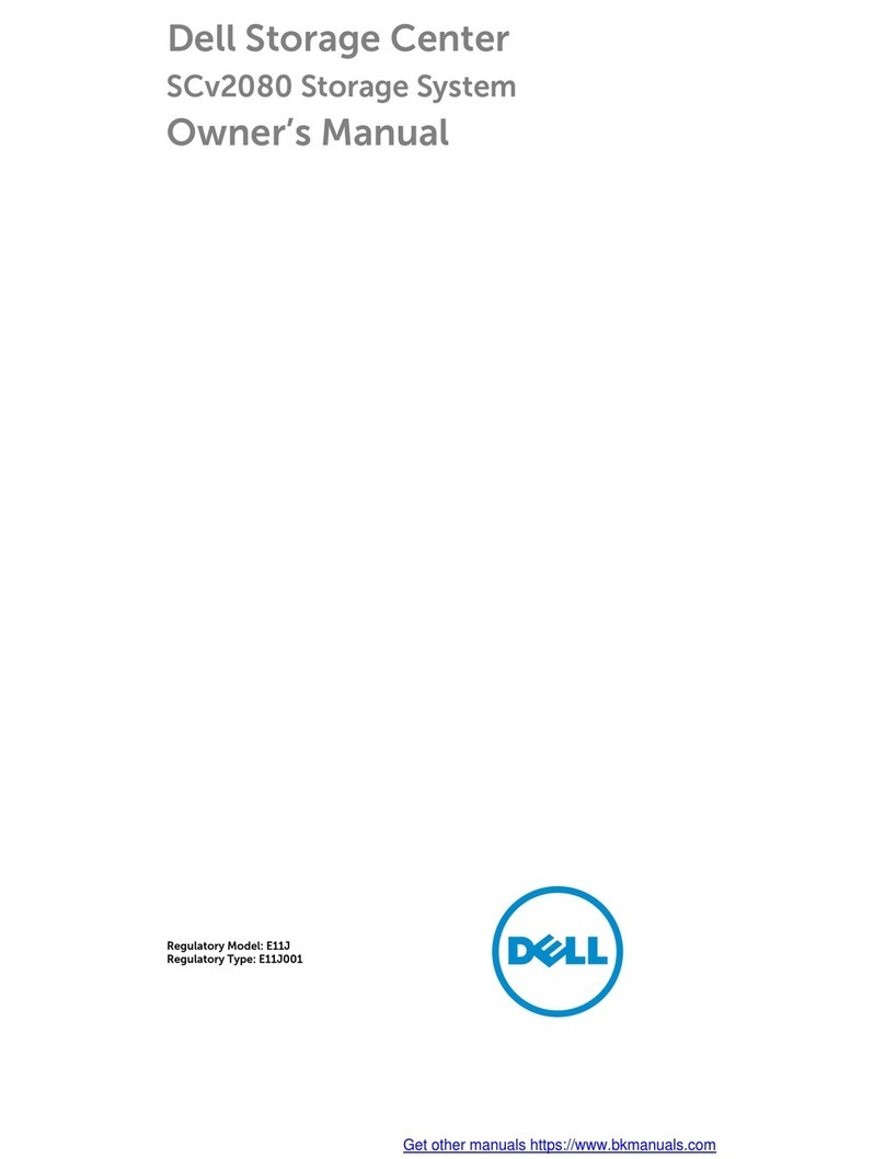 Dell SCv2080 User manual