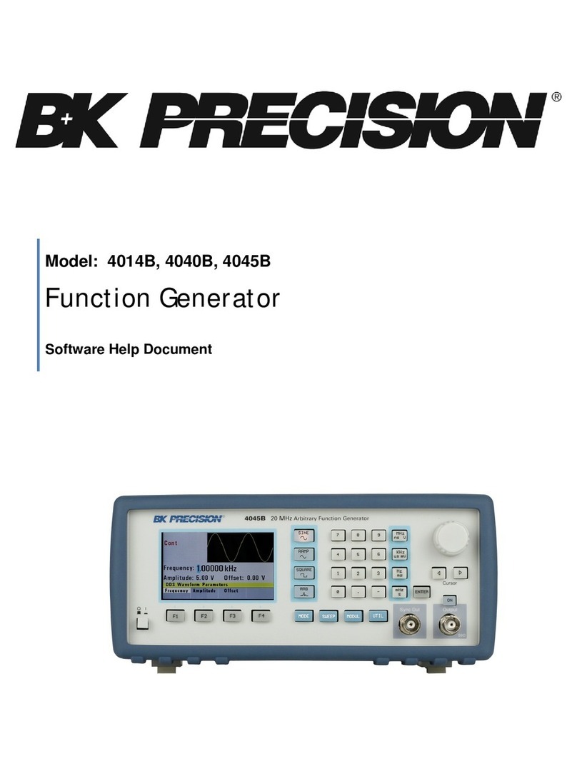 B+K precision 4014B User manual