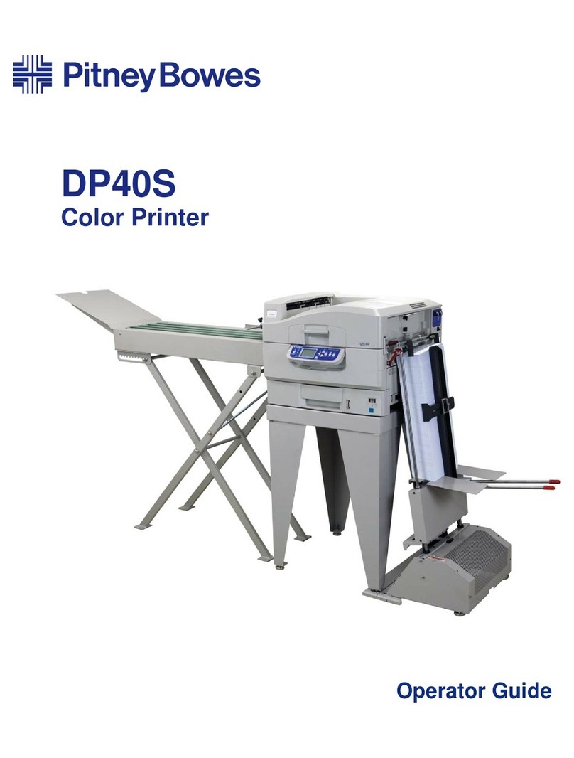 Pitney Bowes DP40S Manual