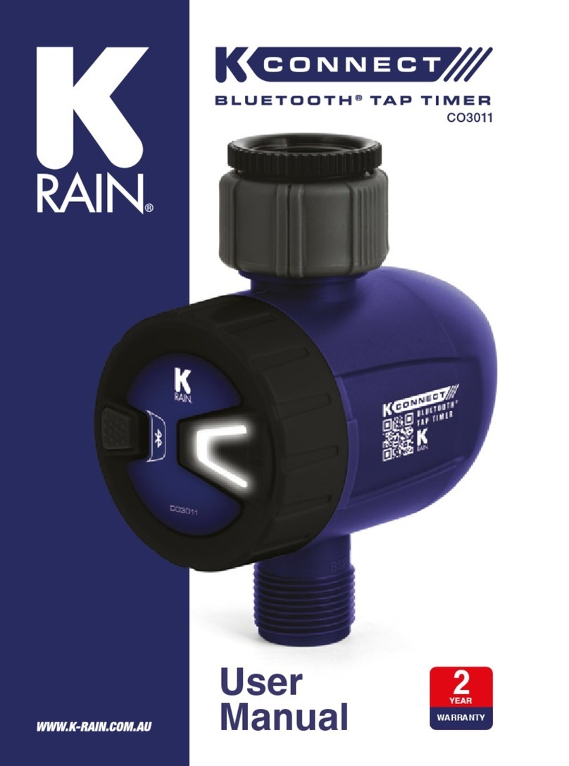 K-Rain K Connect CO3011 user manual