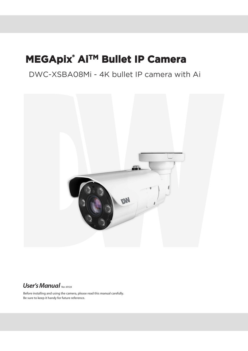 Digital Watchdog MEGApix Ai DWC-XSBA08Mi User manual