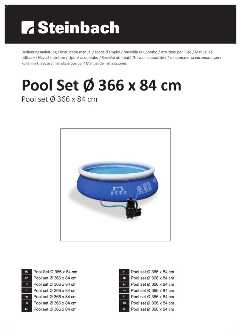 Steinbach Pool Set 366 x 84 cm User manual