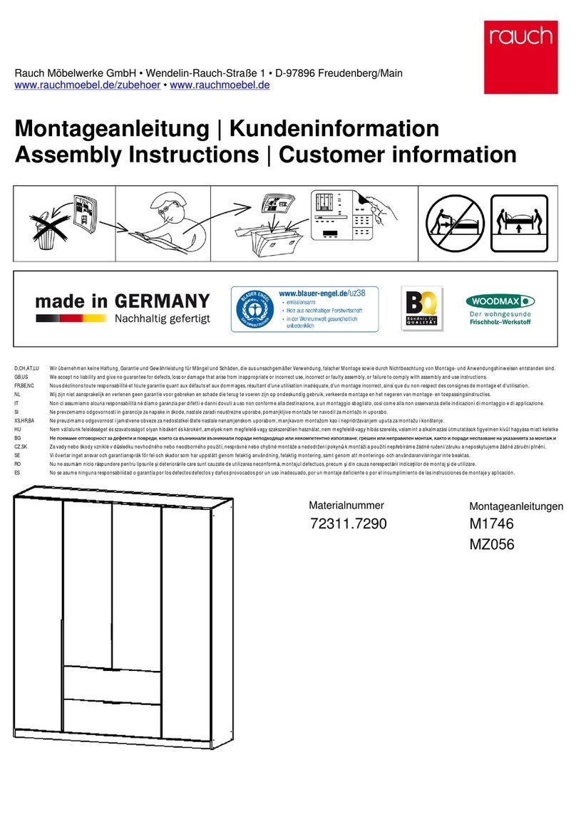 Rauch Memphis 72311.7290 User manual
