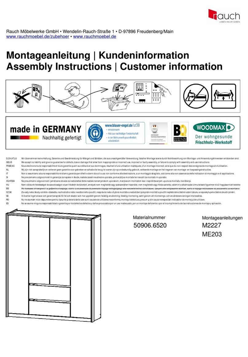 Rauch Mainz 50906.6520 User manual