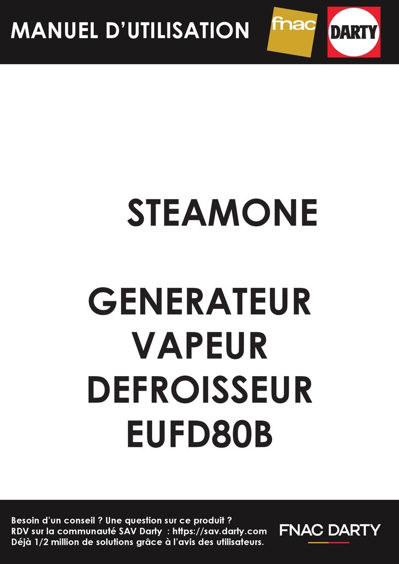 STEAMONE EUFD80B manual