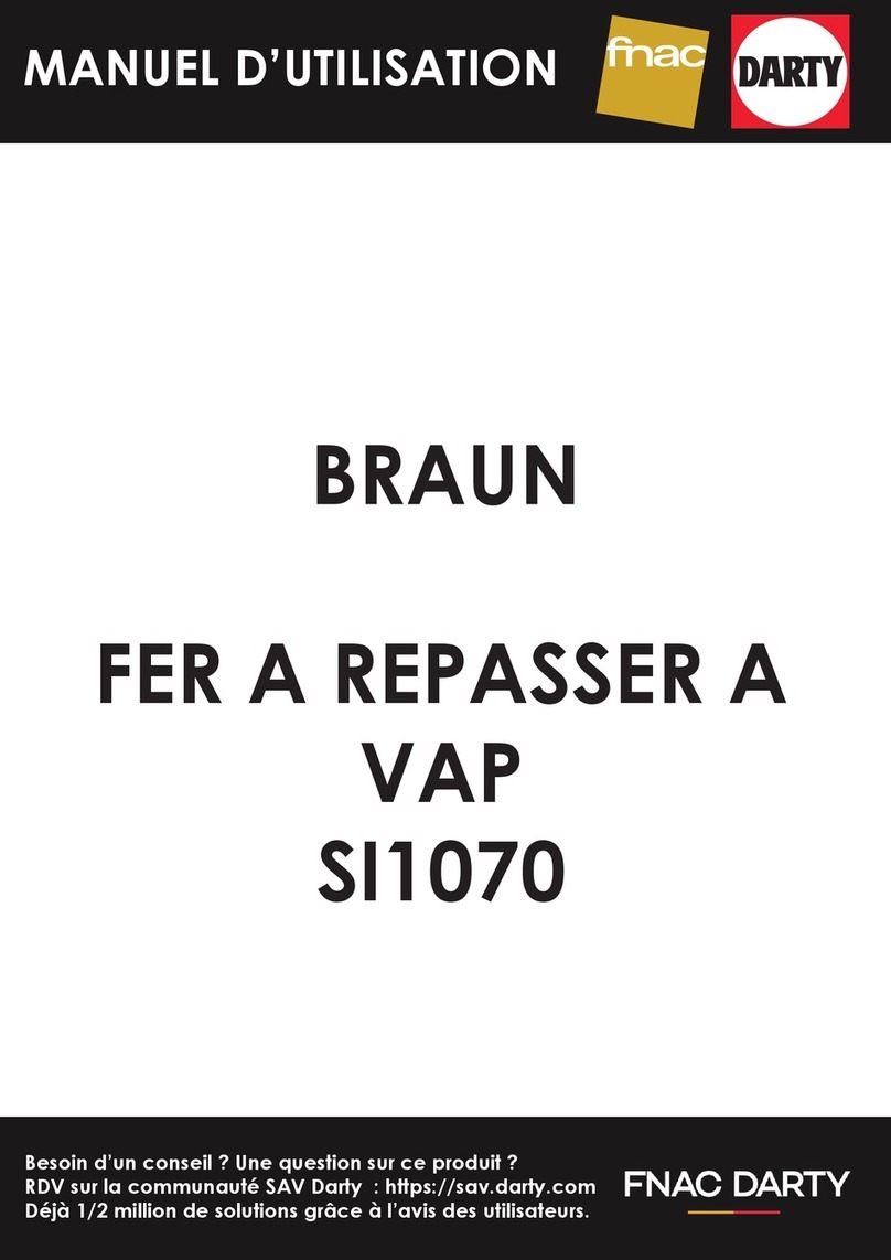 Braun TexStyle 1 TS 1 User manual
