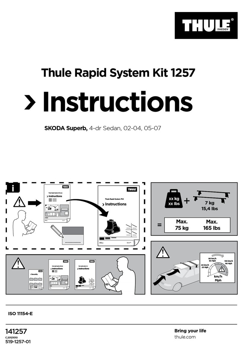 Thule Rapid System User manual Thule Rapid System User manual