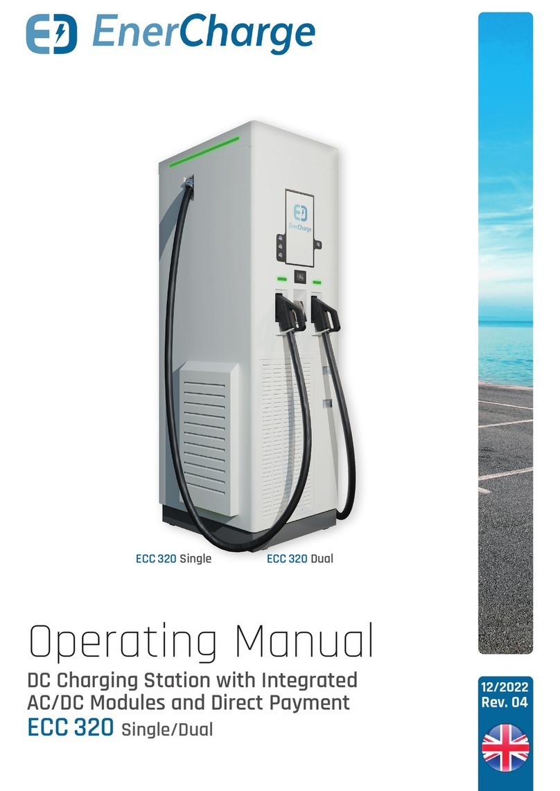 EnerCharge ECC 320 Single operating manual