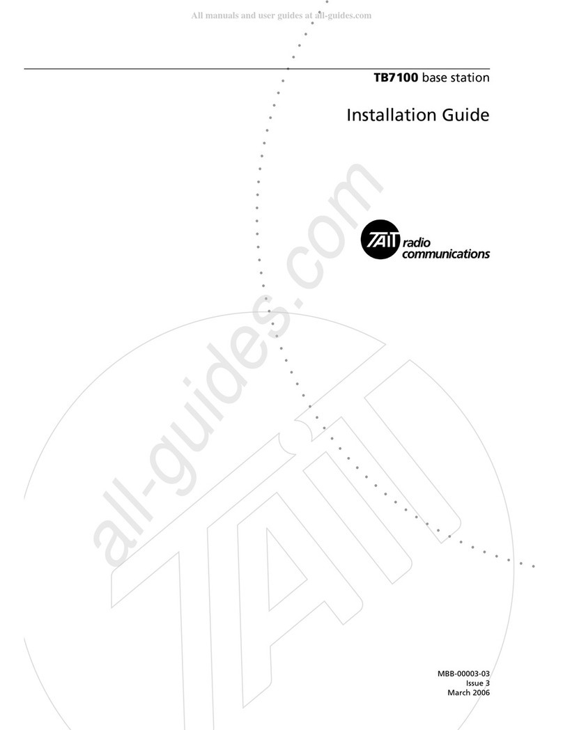 Tait TB7100 installation guide