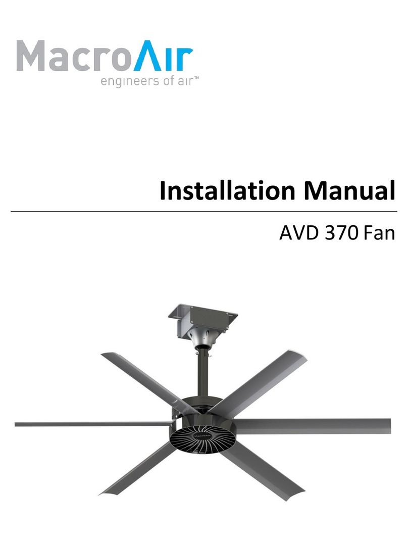 MacroAir Technologies AVD370 installation manual