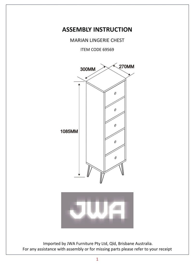 JWA MARIAN 69569 Assembly instruction