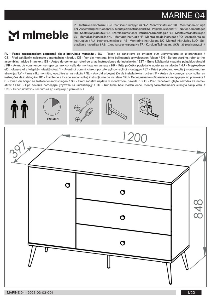 mlmeble MARINE 04 User manual mlmeble MARINE 04 User manual